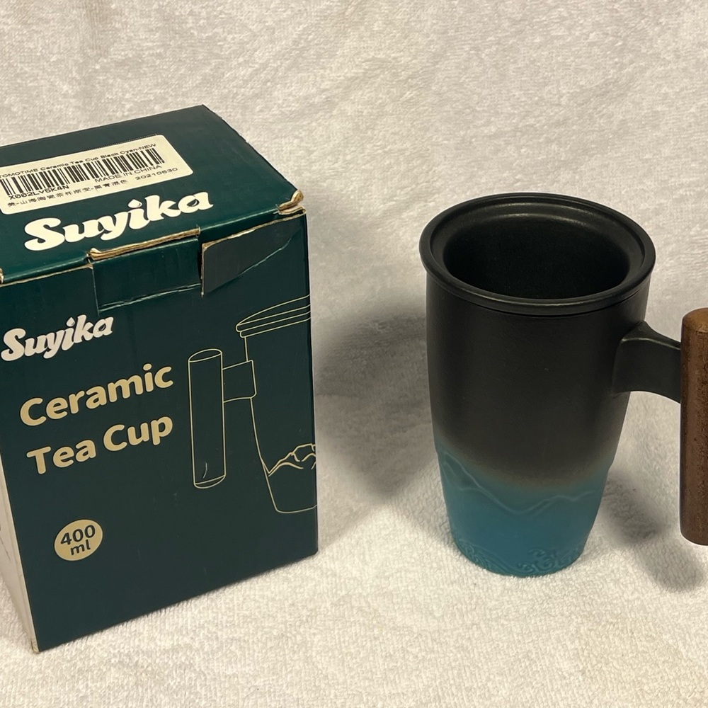 Suyika Ceramic Tea Cup - 400ml